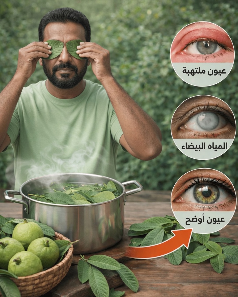 كيفية استخدام الجوافة لعلاج مشكلات العين — علاجات طبيعية للعينين بعد سن الأربعين