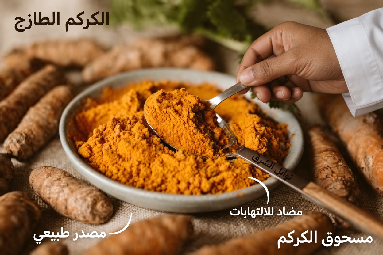مشروب طبيعي بالثوم والطماطم والكركم للرجال فوق سن الأربعين: دعم يومي بسيط لصحة البروستاتا