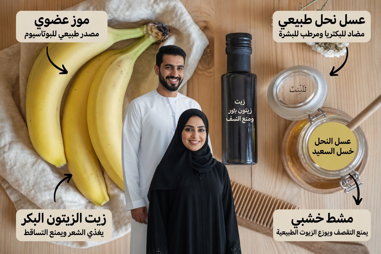 7 طرق طبيعية لتنعيم الخطوط الدقيقة وتعزيز إشراقة البشرة باستخدام قشور الموز