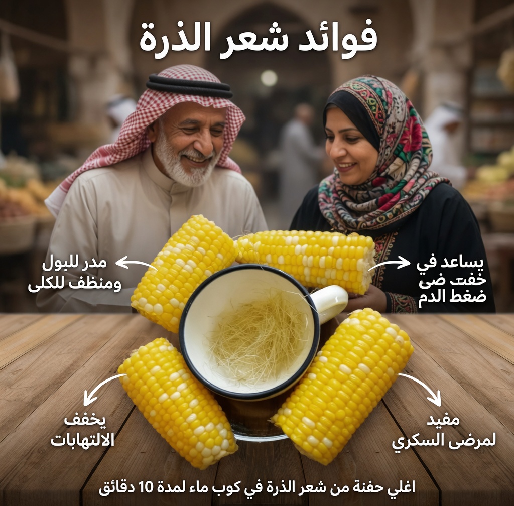 كشف الفوائد الصحية القوية لوصمات الذرة: كيفية استخدامها وأهم الاحتياطات