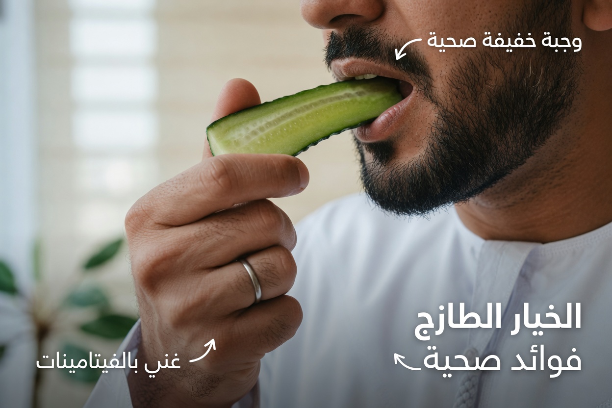 هل تتناول الخيار يوميًا؟ اكتشف فوائده المحتملة في دعم صحة الأوردة لدى المصابين بالدوالي