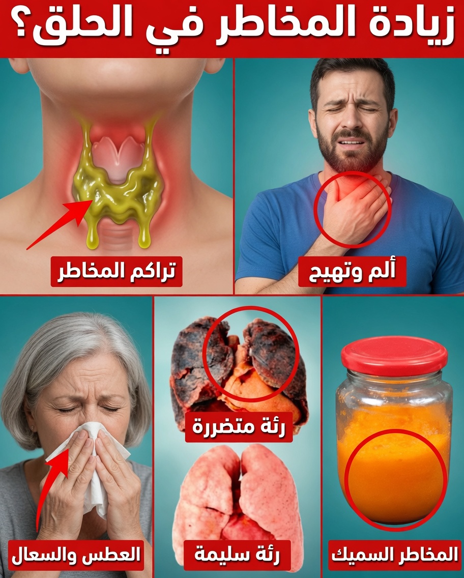 تخلّص من المخاط الصافي في رئتيك خلال 3 أيام فقط وادعم الغدة الدرقية ببرتقالة واحدة فقط – شاهد الوصفة!