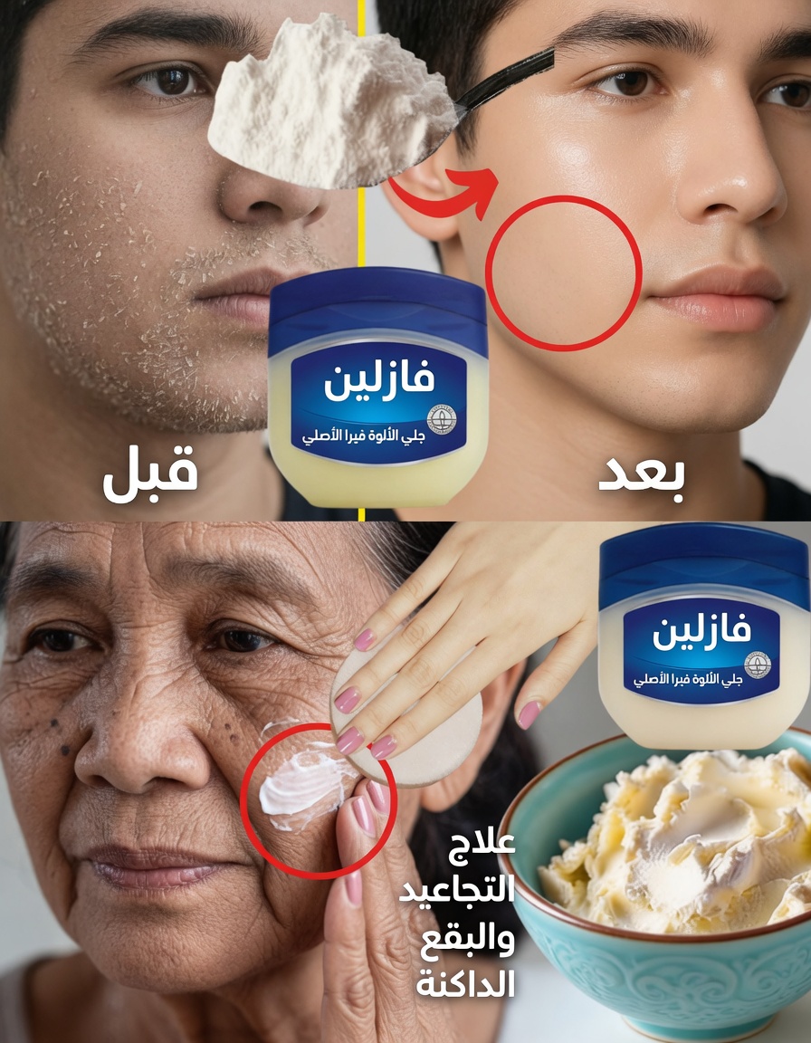 استكشاف خدعة الجمال باستخدام الفازلين ونشا الذرة لبشرة أكثر نعومة وملمسًا أكثر سلاسة وإشراقًا أكثر