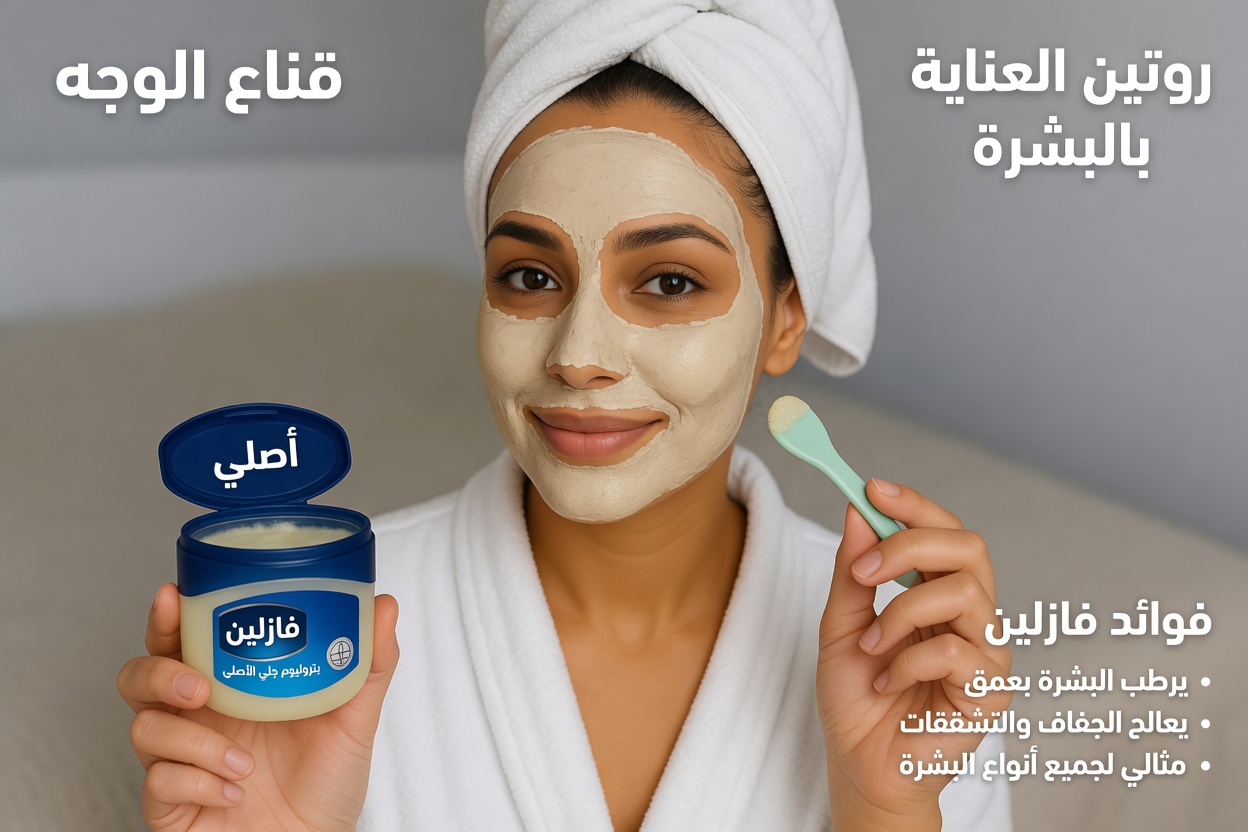استكشاف خدعة الجمال باستخدام الفازلين ونشا الذرة لبشرة أكثر نعومة وملمسًا أكثر سلاسة وإشراقًا أكثر