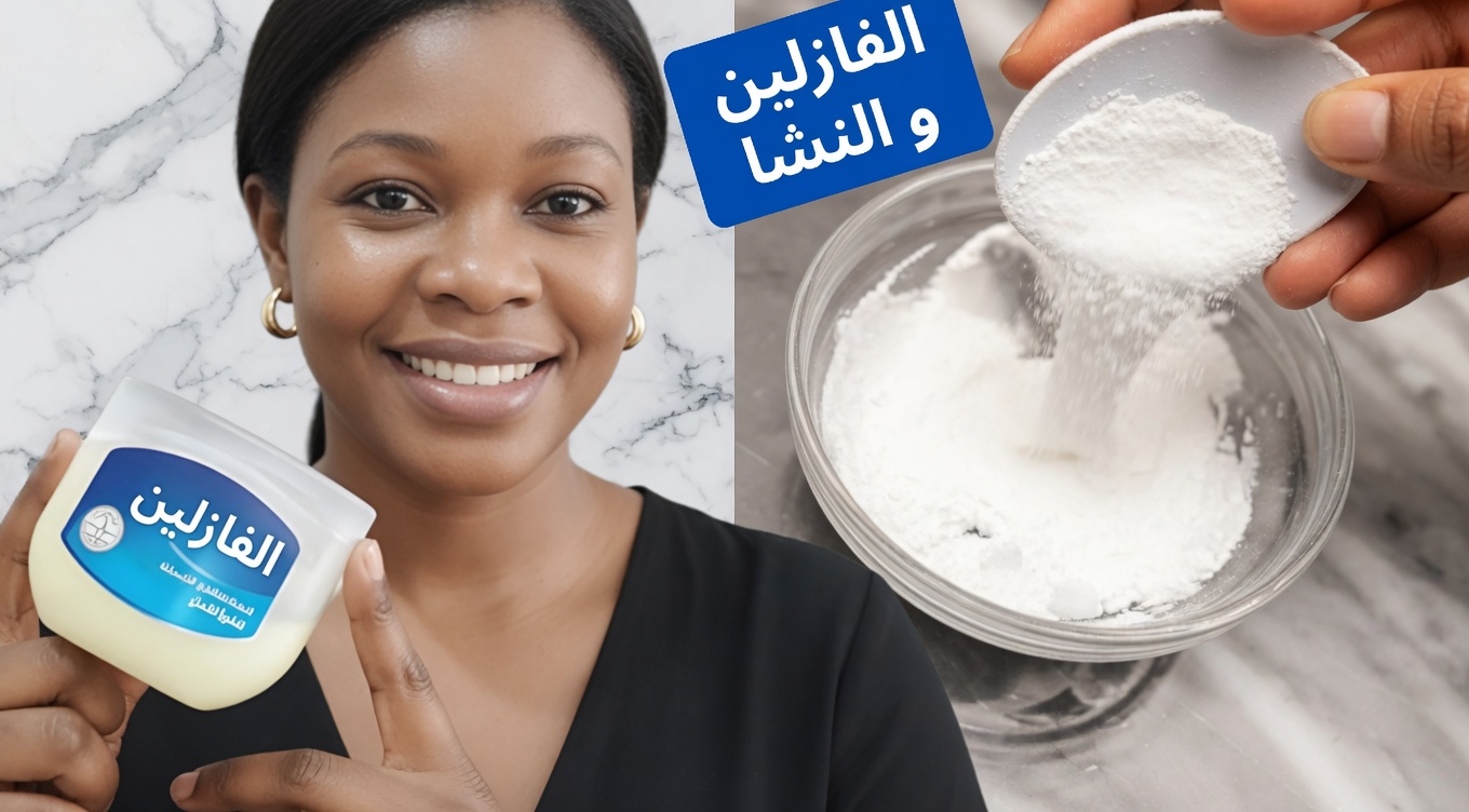 استكشاف خدعة الجمال باستخدام الفازلين ونشا الذرة لبشرة أكثر نعومة وملمسًا أكثر سلاسة وإشراقًا أكثر
