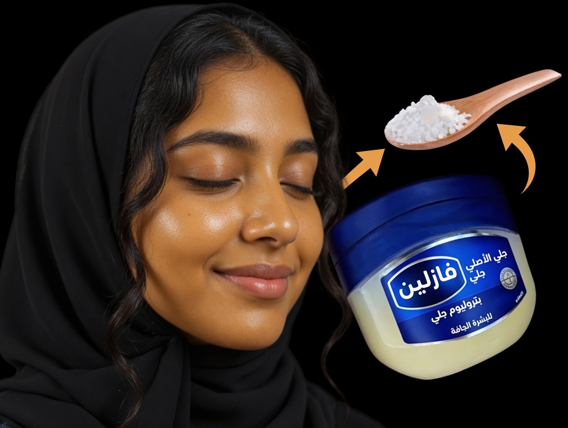 استكشاف خدعة الجمال باستخدام الفازلين ونشا الذرة لبشرة أكثر نعومة وملمسًا أكثر سلاسة وإشراقًا أكثر