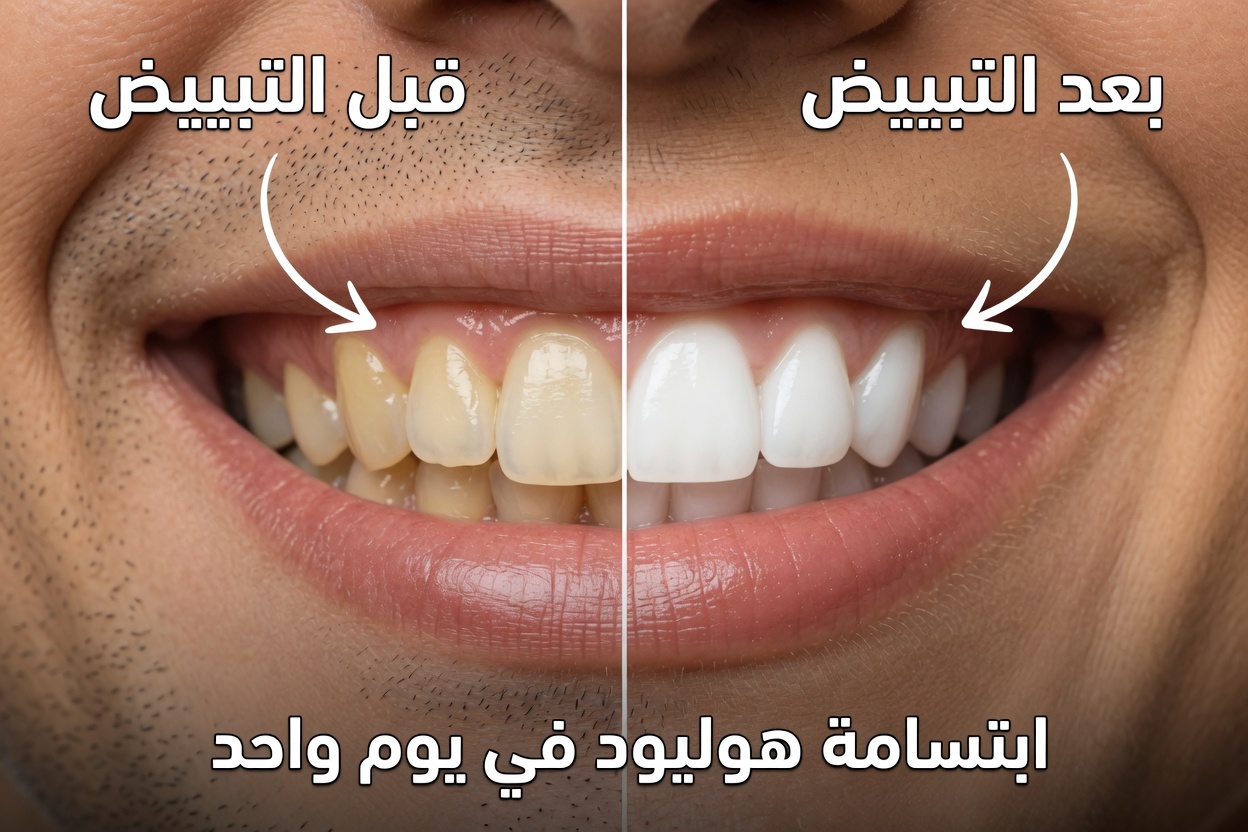 بيّض أسنانك وأنعش أنفاسك فورًا بالقوة الطبيعية للزنجبيل وبيكربونات الصوديوم