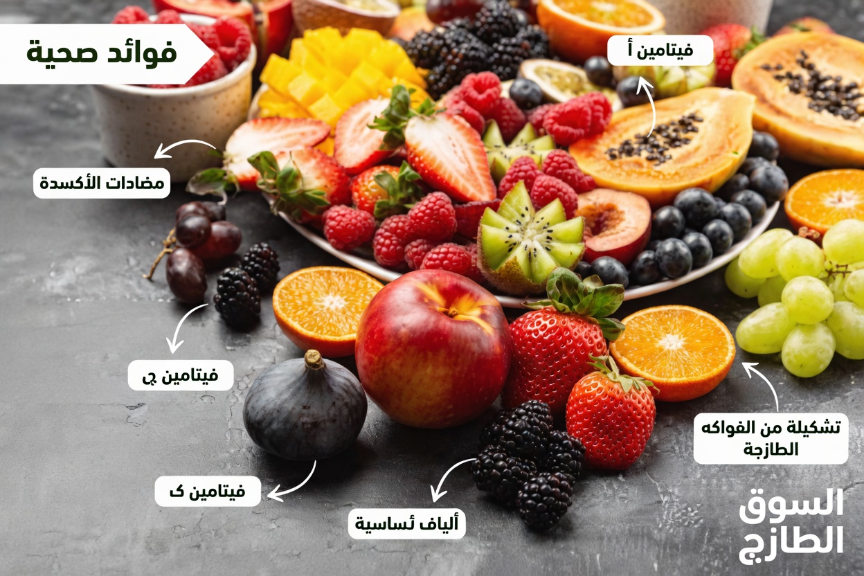 14 فاكهة يمكن لكبار السن تناولها يوميًا لدعم الدورة الدموية الصحية وتعزيز صحة القلب