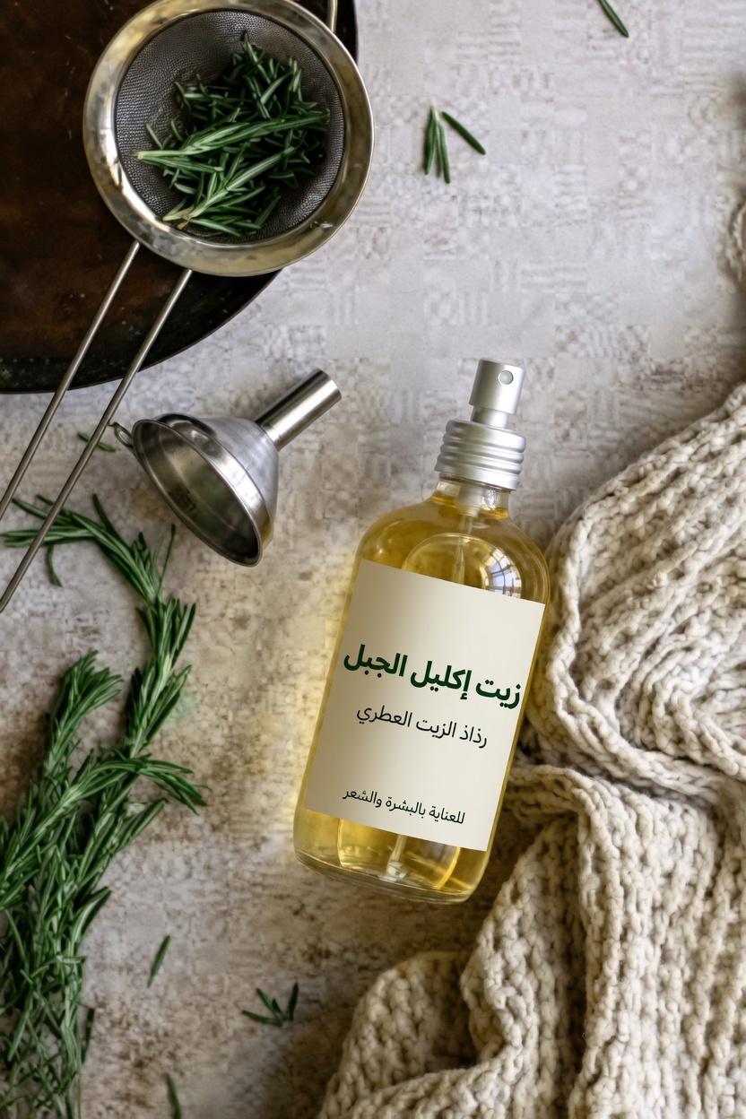 ماء إكليل الجبل للشعر: طقسك اليومي البسيط لفروة رأس أكثر انتعاشًا وشعر أكثر كثافةً في مظهره