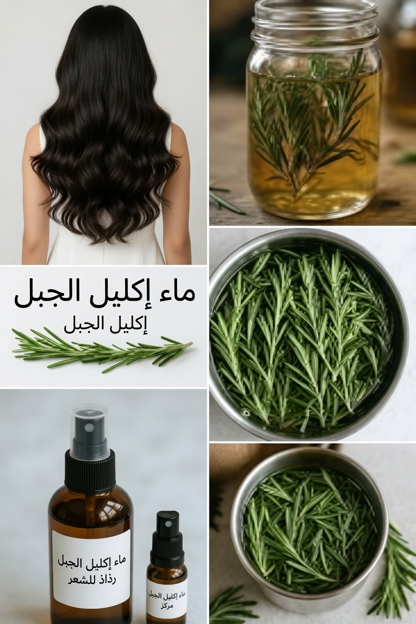 ماء إكليل الجبل للشعر: طقسك اليومي البسيط لفروة رأس أكثر انتعاشًا وشعر أكثر كثافةً في مظهره