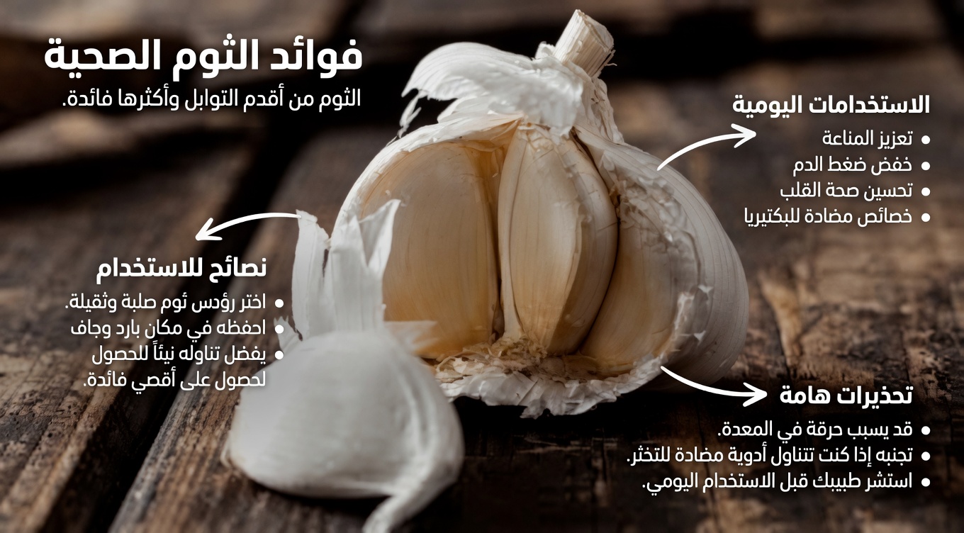 علاج طبيعي بالثوم والقرنفل: الفوائد والاستخدامات وكيف يعمل