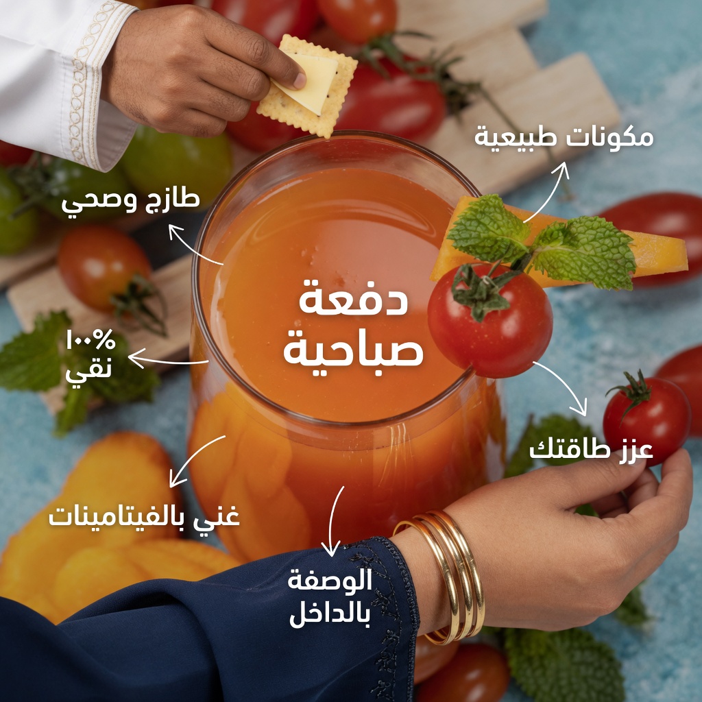 مشروب الصباح الذي يساعد على دعم صفاء العينين وتقليل الاحمرار وتعزيز صحة العين الطبيعية