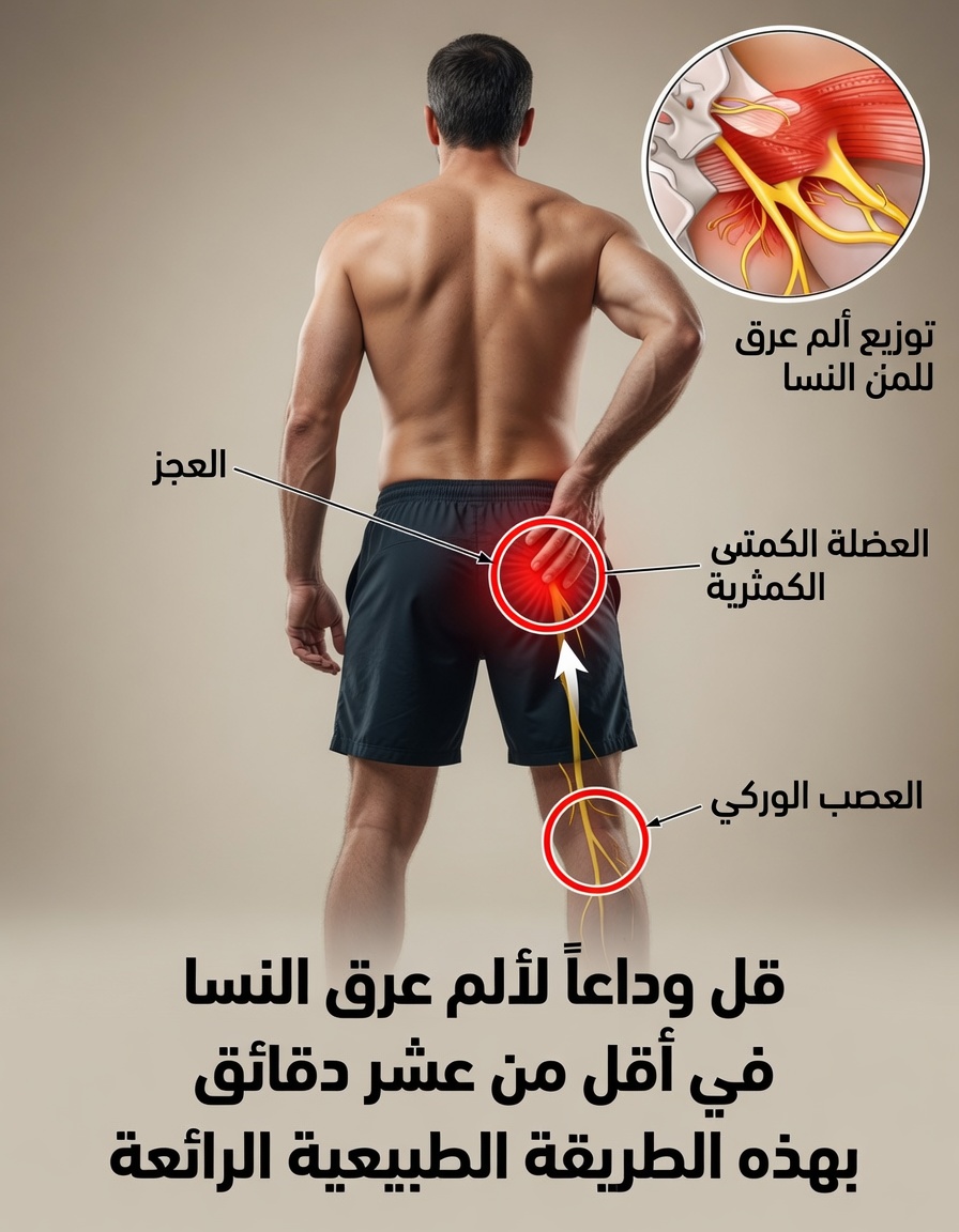 تخفيف سريع من آلام عرق النسا: تمارين تمدد سهلة في المنزل لتجربتها اليوم