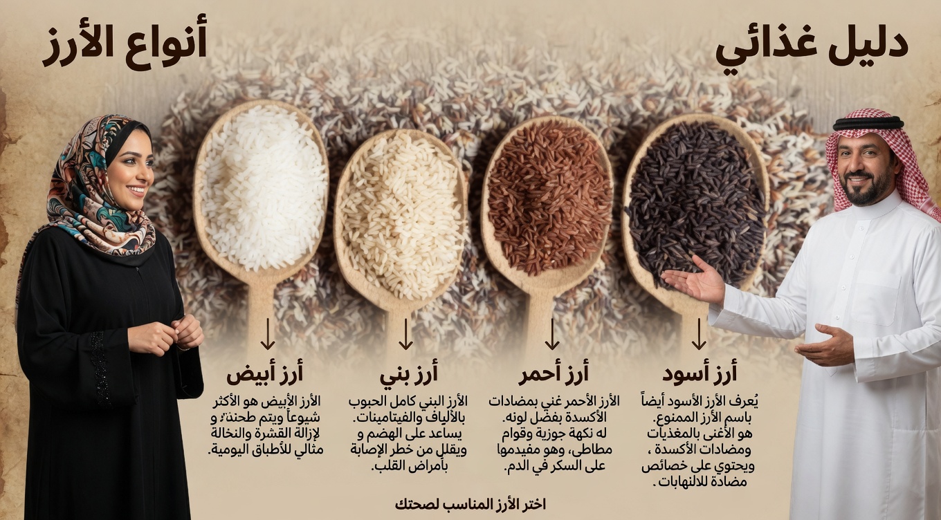 أفضل 3 أنواع من الأرز لطرد السموم ودعم إصلاح الكلى طبيعيًا أثناء الراحة