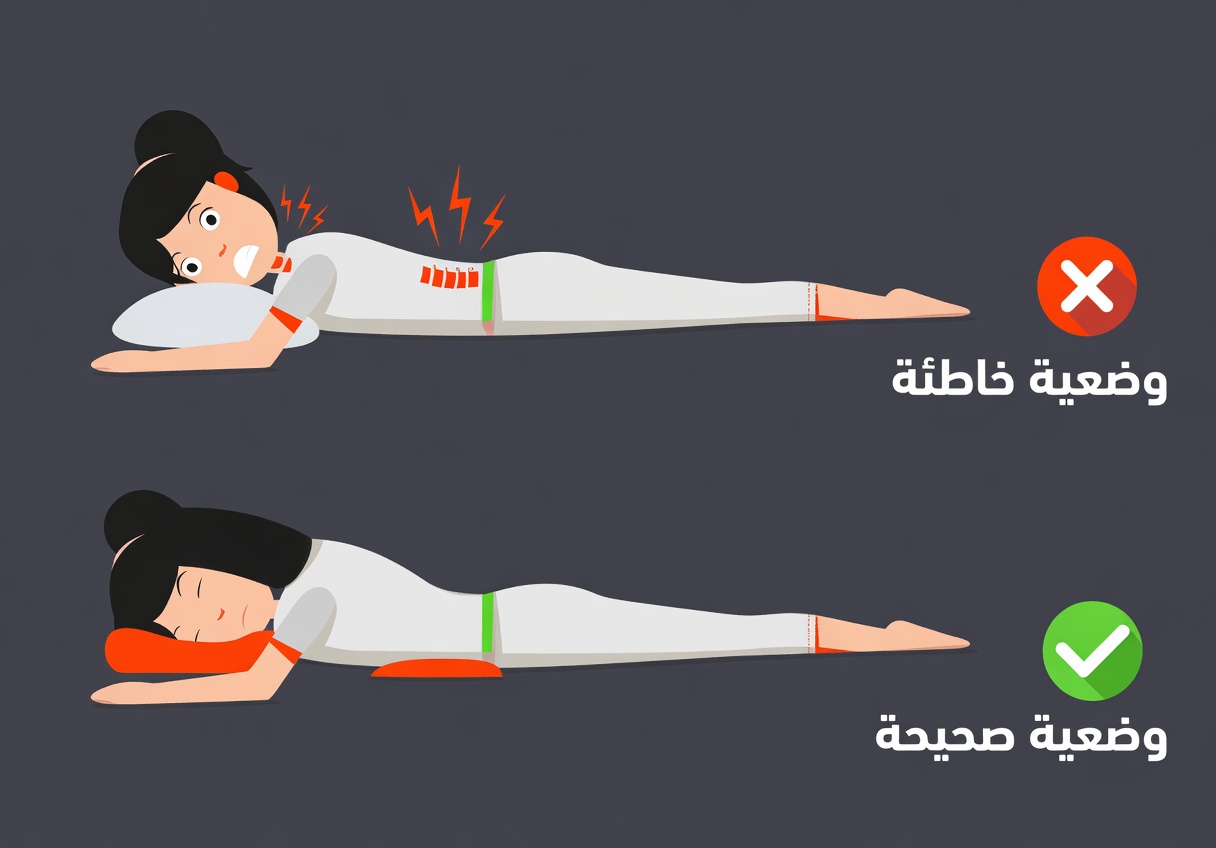 هل يعرض النوم على بطنك صحتك للخطر؟ اكتشف أوضاع نوم أكثر أمانًا لنوم أفضل