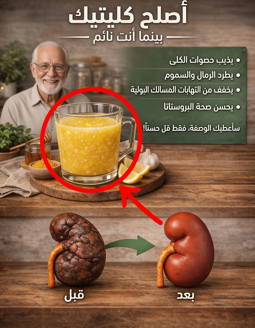 مشروب طبيعي لدعم الكلى والمسالك البولية والبروستاتا (الوصفة + الفوائد)
