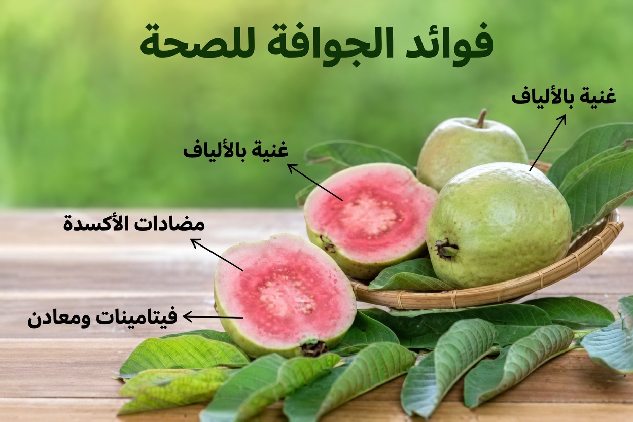 الجوافة لصحة العين: الفاكهة الاستوائية التي تساعد على حماية بصرك طبيعيًا