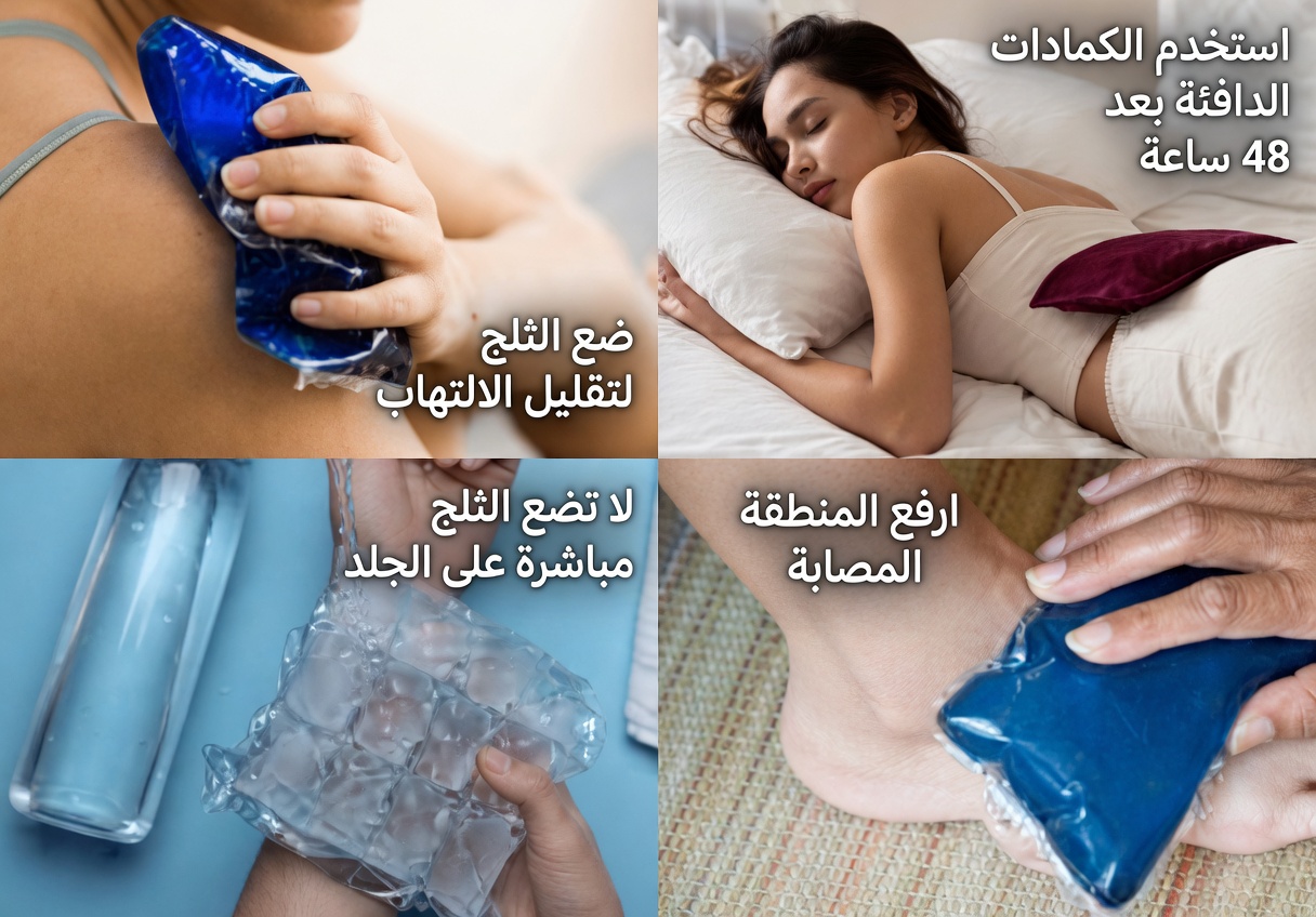 العلاجات الطبيعية لتخفيف آلام العضلات والمفاصل: حلول منزلية مجرّبة يمكنك تجربتها اليوم