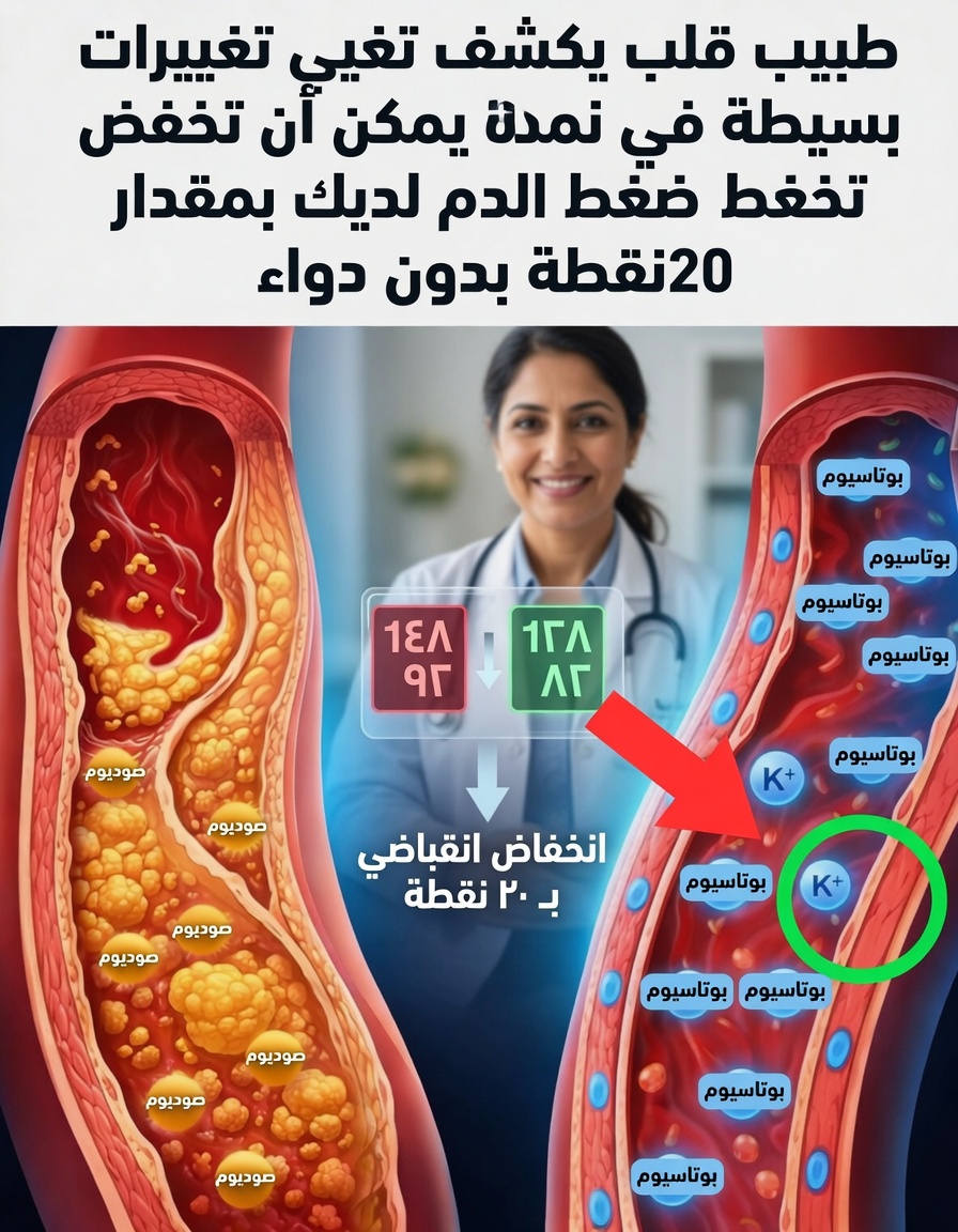 اخفض ضغط دمك بمقدار 20 نقطة — دون أدوية، ودون توتر
