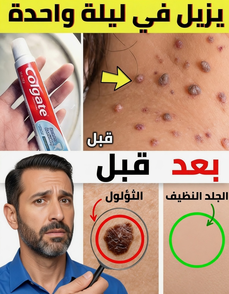 قل وداعًا للثآليل والزوائد الجلدية — الطريقة الطبيعية الفعّالة