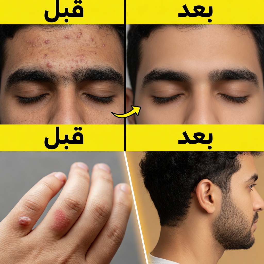 قل وداعًا للثآليل والزوائد الجلدية — الطريقة الطبيعية الفعّالة