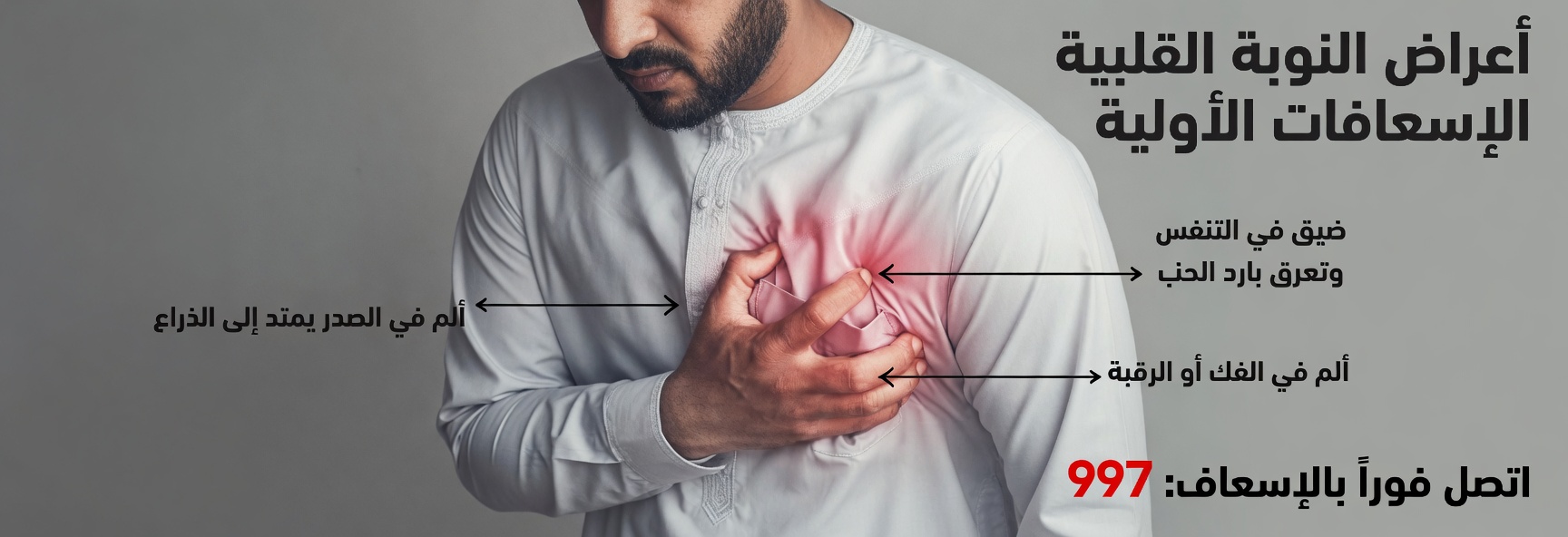 ٦ علامات خفية لنوبة قلبية صامتة من المحتمل أنك تتجاهلها الآن