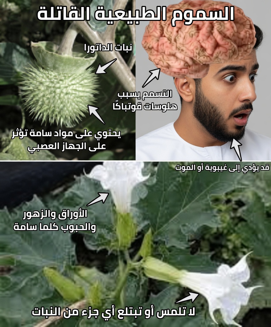 جنس الداتورا: 12 سببًا مرعبًا تجعل «بوق الملاك» هذا على بُعد لمسة واحدة من كارثة