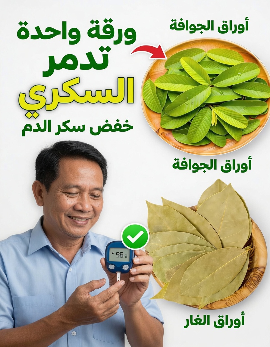 ورقة واحدة تخفض سكر الدم، وتذيب الدهون، وتُنظّف الشرايين بسرعة – العلم الصادم وراء القوة الخفية في الطبيعة