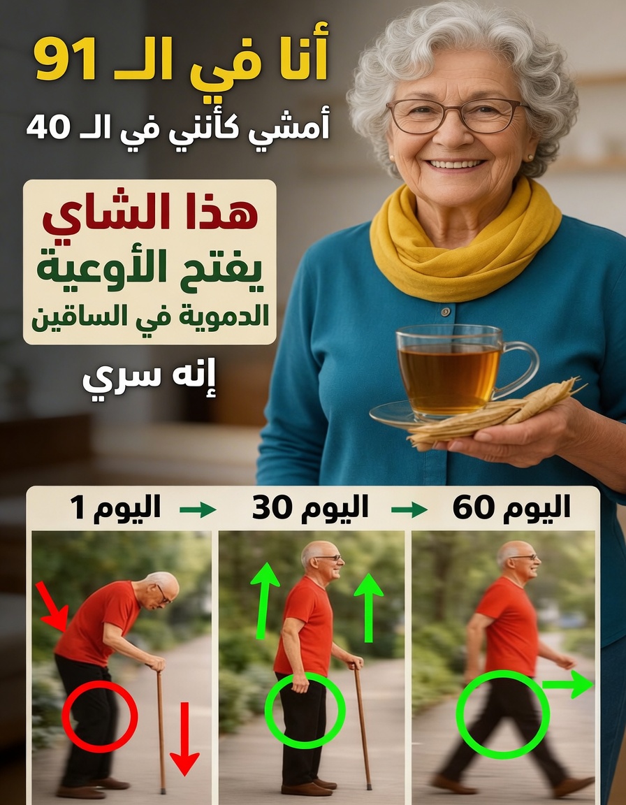 هل تجاوزت الستين؟ اكتشف 3 أنواع من الشاي الطبيعي التي قد تساعد في دعم صحة العضلات وتحسين الحركة بشكل أقوى