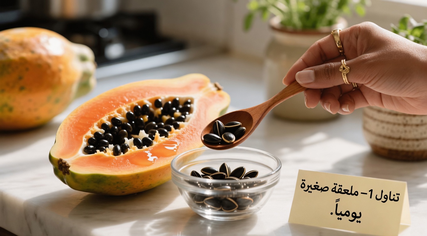 بذور البابايا لتخفيف آلام المفاصل: علاج منزلي بسيط لدعم الراحة في الركبتين والظهر والعمود الفقري