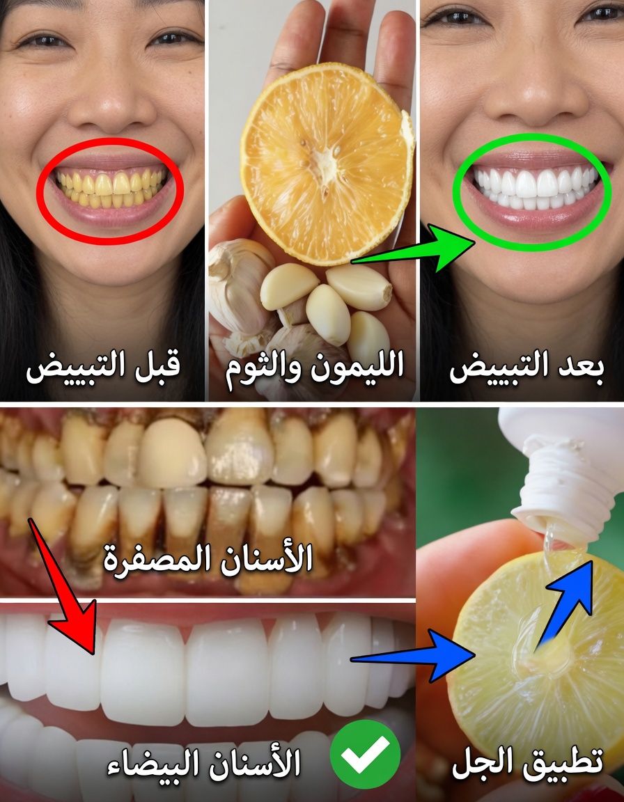 كيفية تبييض الأسنان الصفراء طبيعياً في المنزل: سر الموز والزنجبيل والليمون القوي الذي يتحدث عنه الآلاف
