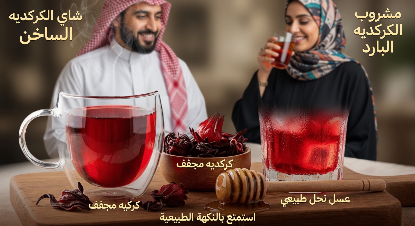 كيفية تحضير مشروب طبيعي من بذرة الأفوكادو والكركديه لدعم العافية اليومية