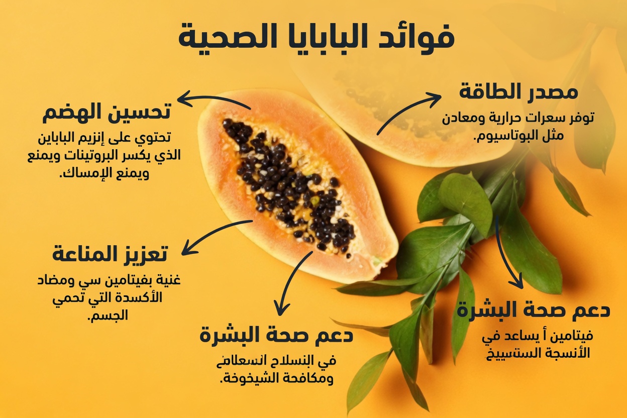 الغذاء الخارق المُهمَل في سلة فاكهتك: 14 فائدة مذهلة لبذور البابايا قد تُحوّل صحتك اليومية