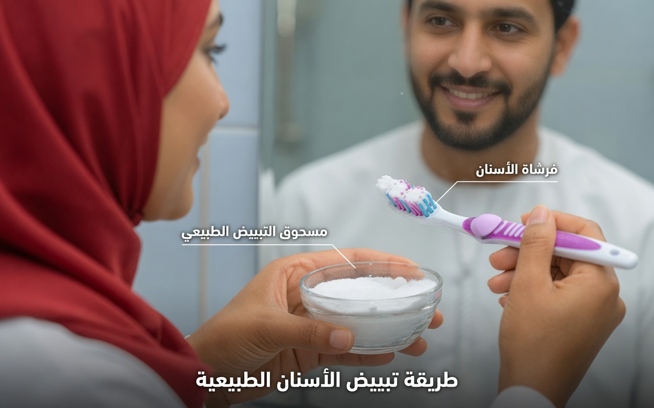 طرق طبيعية لتبييض الأسنان في المنزل: علاجات آمنة لابتسامة أكثر إشراقًا
