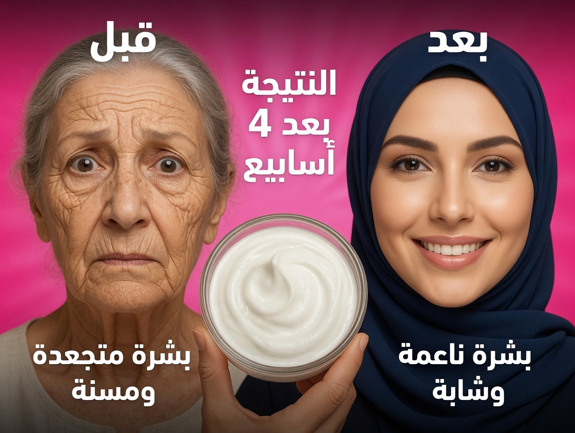 الخميرة والزبادي يزيلان جميع التجاعيد خلال 3 دقائق. حتى في سن السبعين
