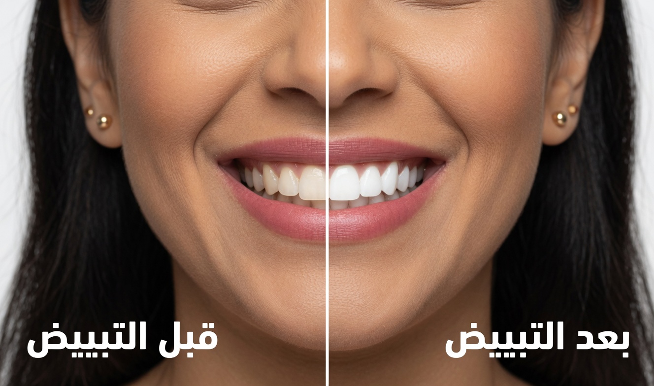 في دقيقتين فقط، أزل 10 سنوات من تصبغات الأسنان – المبيّض الطبيعي الذي يعمل فعلاً