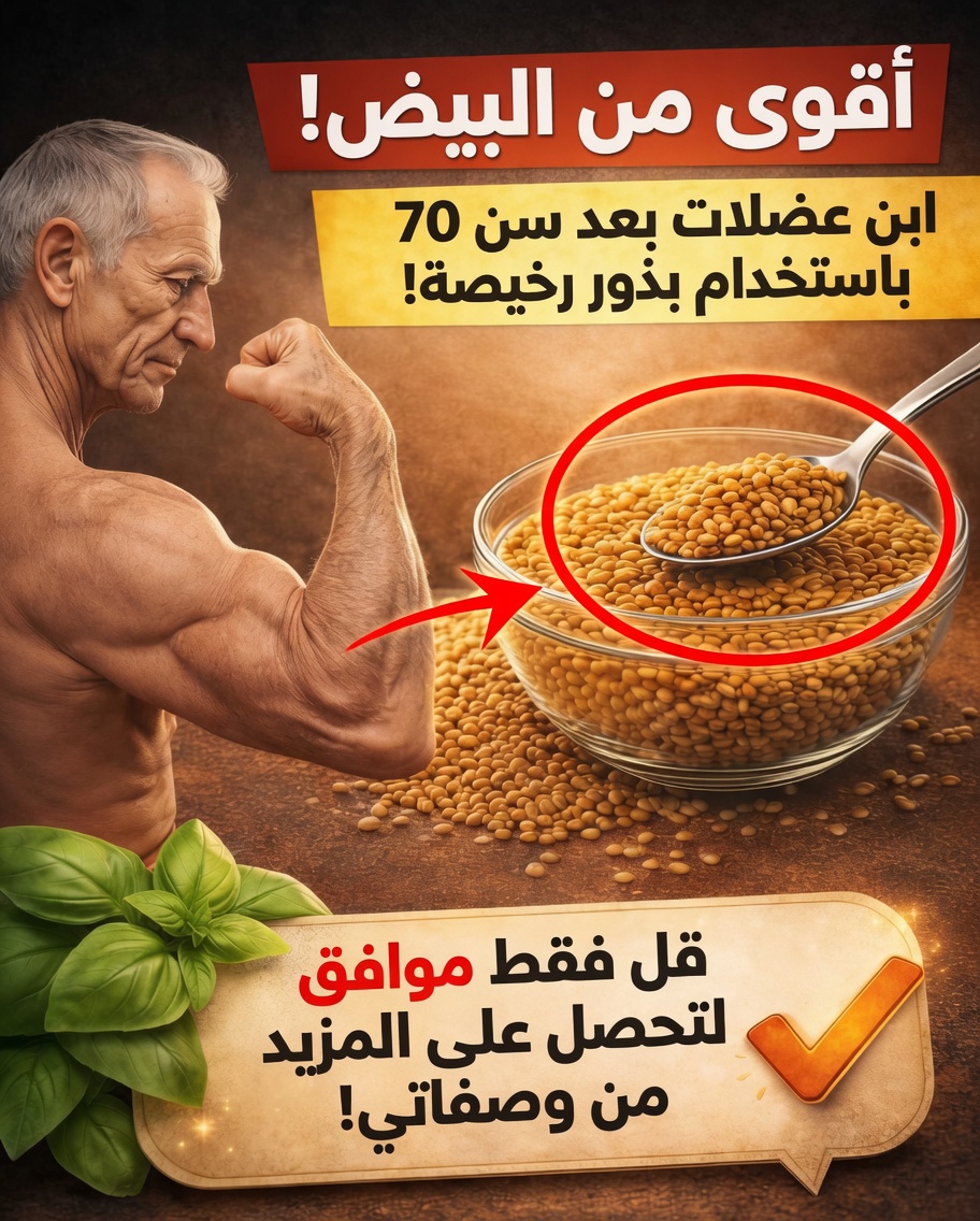 أقوى من البيض؟ البذور الميسورة التي قد تدعم العضلات بعد سن 75