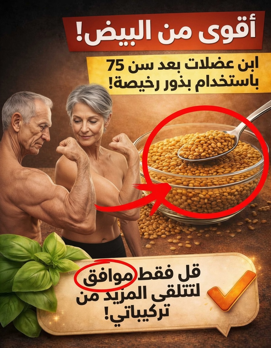 هل يمكن أن تكون هذه البذور البسيطة والميسورة التكلفة أكثر فعالية من البيض لدعم العضلات لدى الأشخاص الذين تزيد أعمارهم عن 75 عامًا؟