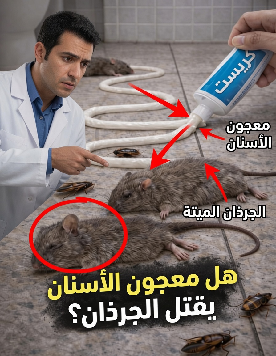 توقف عن إهدار المال على سموم الآفات: هل يمكن لمعجون الأسنان حقًا أن يساعد في إبعاد الفئران والصراصير والنمل؟