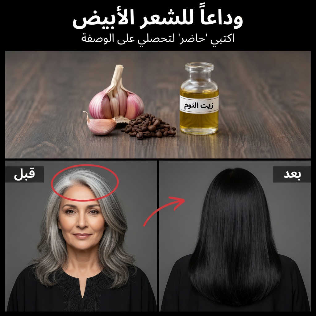 ودّع الشيب بالثوم والقرنفل: علاج طبيعي قوي