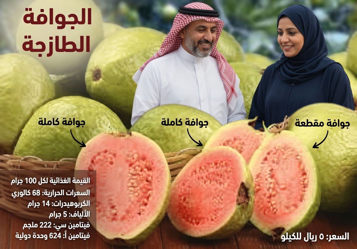 كيف يمكن للجوافة أن تدعم صحة العين بشكل طبيعي للأشخاص فوق سن الخمسين