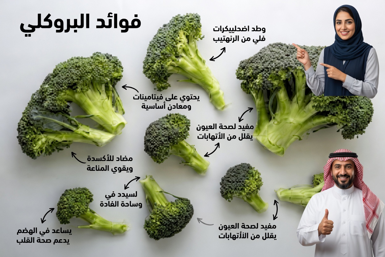 يكشف الأطباء أن البروكلي الأخضر يسبب… الحقيقة وراء الادعاء الفيروسي