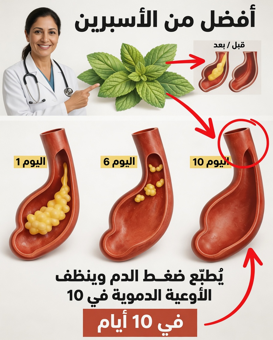 اللص الصامت: طرق طبيعية لدعم شرايينك دون اللجوء إلى الصيدلية
