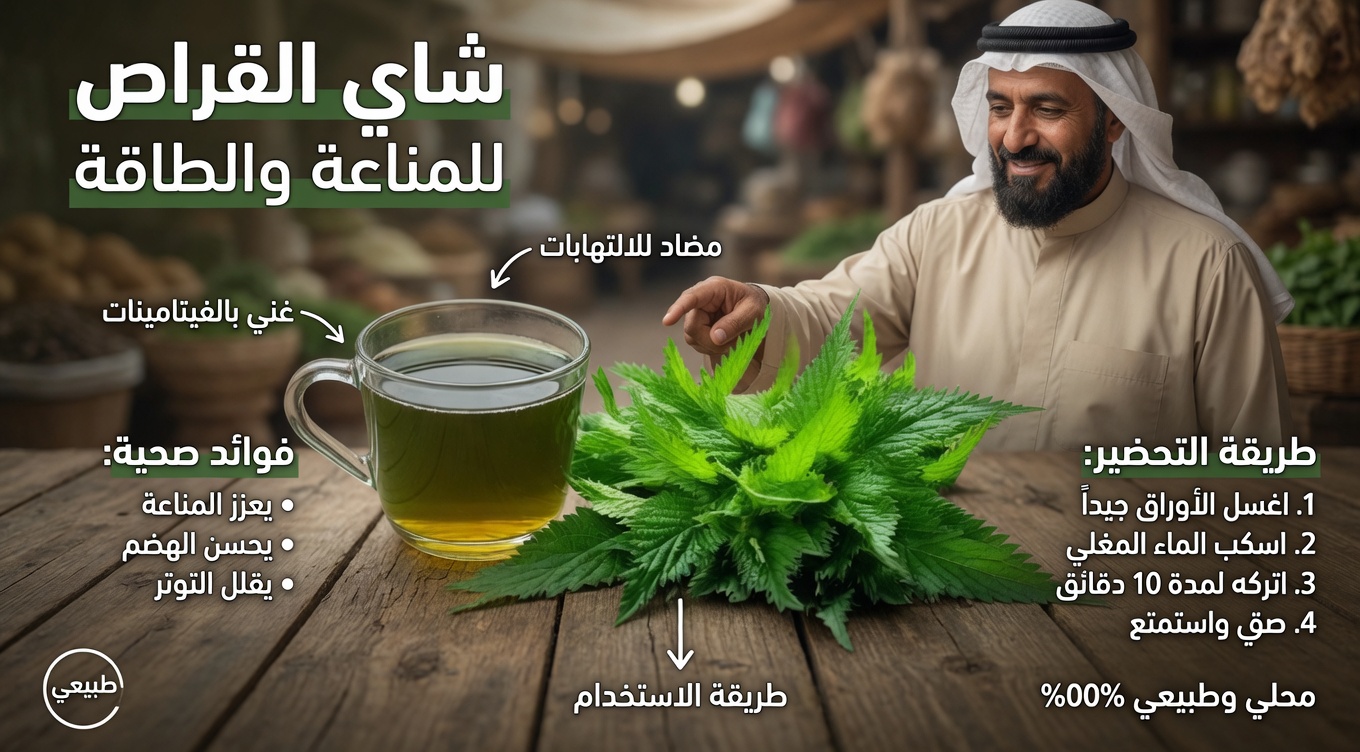 القراص لصحة البروستاتا: استكشاف الفوائد، كيفية تحضيره، والاحتياطات الأساسية