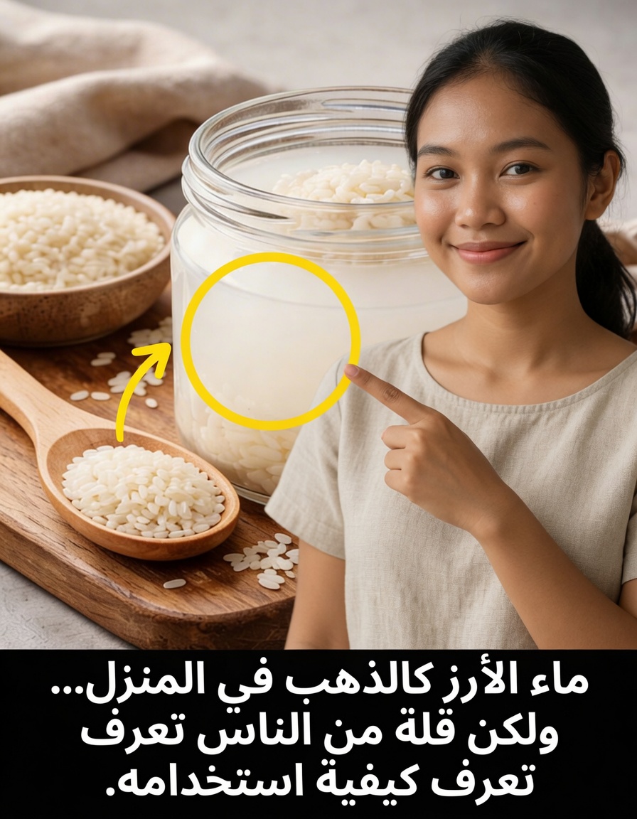 ماء الأرز كامتلاك الذهب في المنزل… لكن قليلين يعرفون كيف يستخدمونه