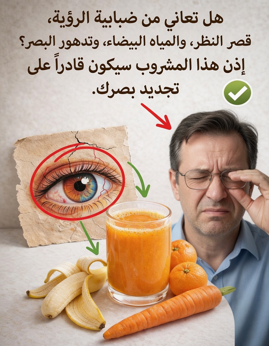 جدّد شباب عينيك طبيعياً مع هذا المشروب الصباحي القوي