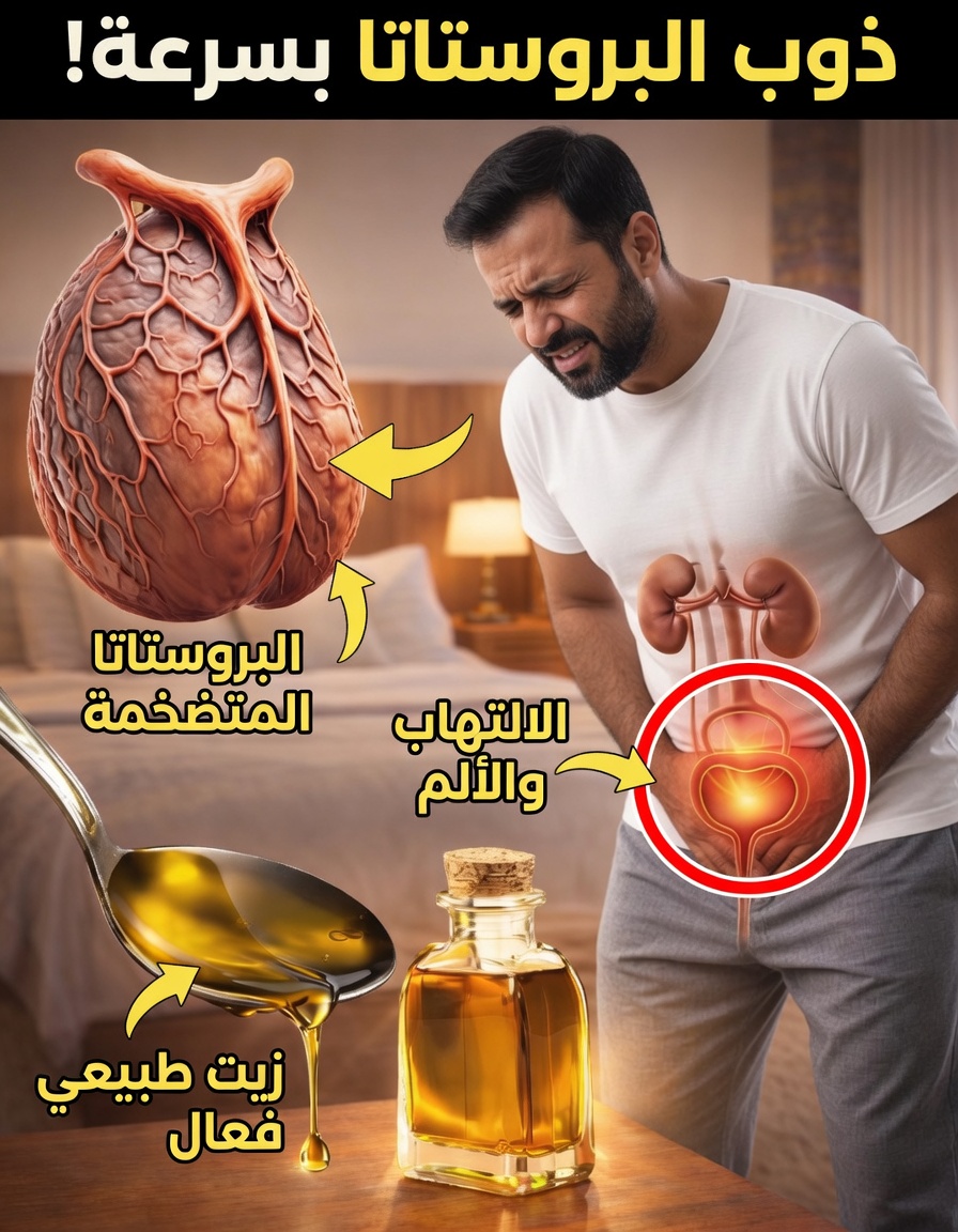 سرّ الأطباء القدامى: 6 زيوت طبيعية قد تساعد على تخفيف تضخّم البروستاتا بسرعة