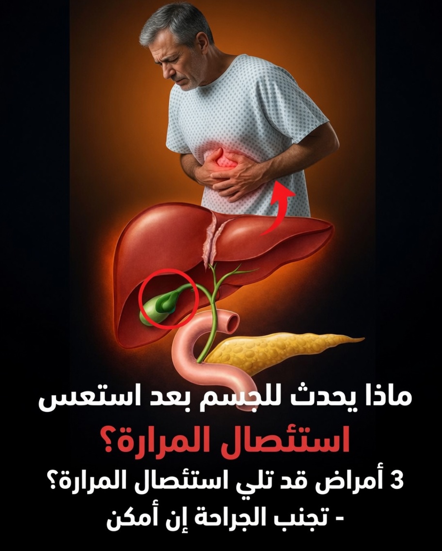 ماذا يحدث لجسمك بعد استئصال المرارة