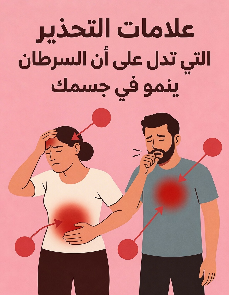 20 علامة تحذيرية مبكرة للسرطان لا ينبغي تجاهلها أبدًا