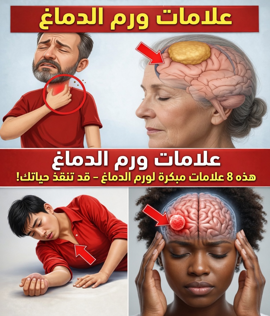 لا تفوّت هذه العلامات الثماني المبكرة لورم الدماغ – قد تنقذ حياتك!